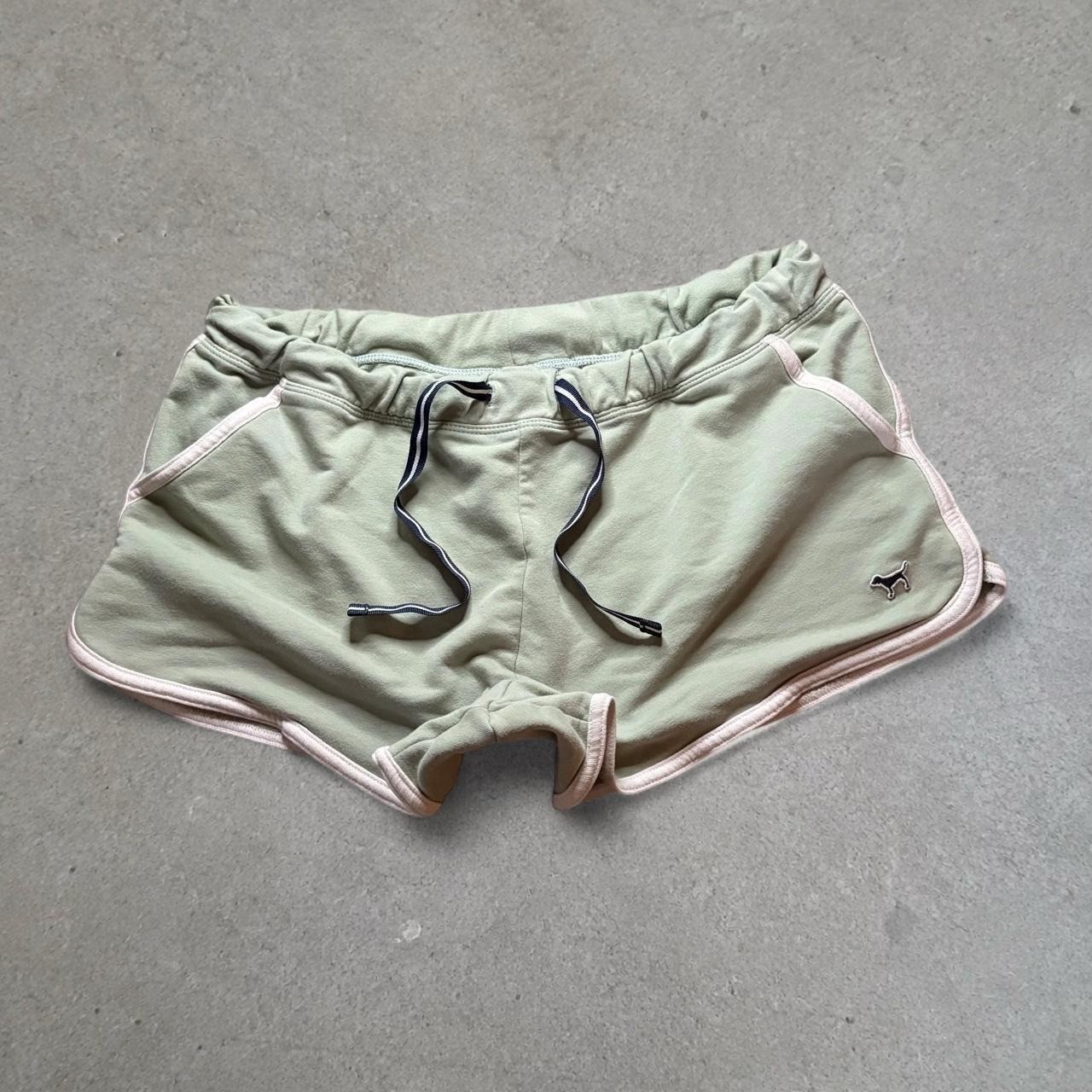 Victoria\'s Secret PINK Sage Green Dolphin Shorts Size M