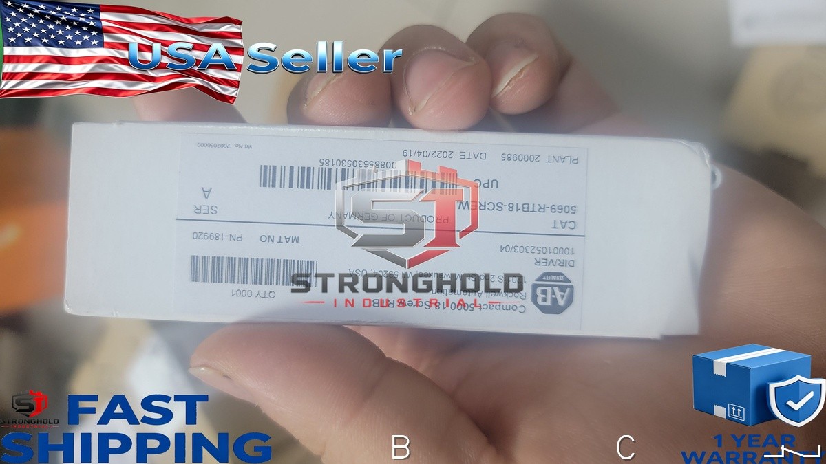 1PC NEW IN BOX 5069-RTB18-SCREW SURPLUS Allen-Bradley FAST SHIPPING 1PC NEW IN BOX 5069-RTB18-SCREW SURPLUS Allen-Bradley FAST SHIPPING