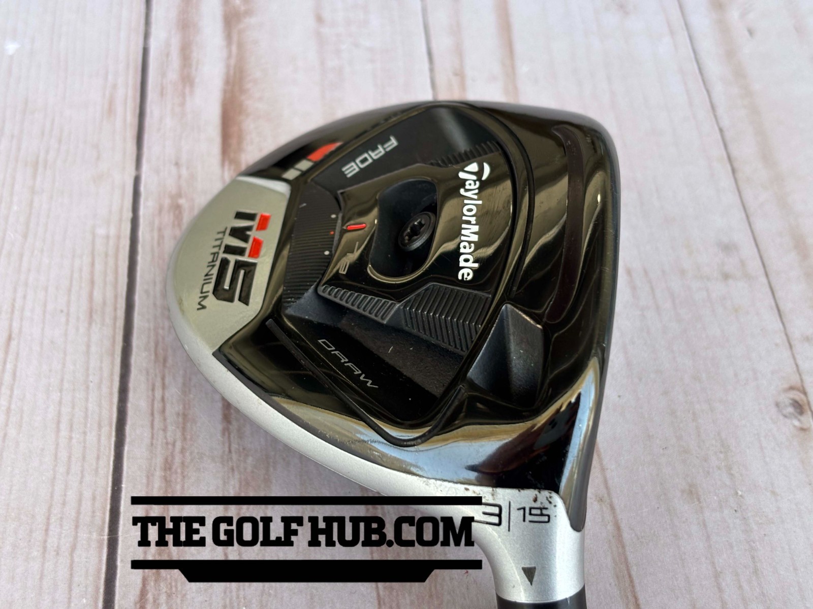 *NICE* TaylorMade M5 Titanium TI 15* 3W 71g Weight Fairway Head