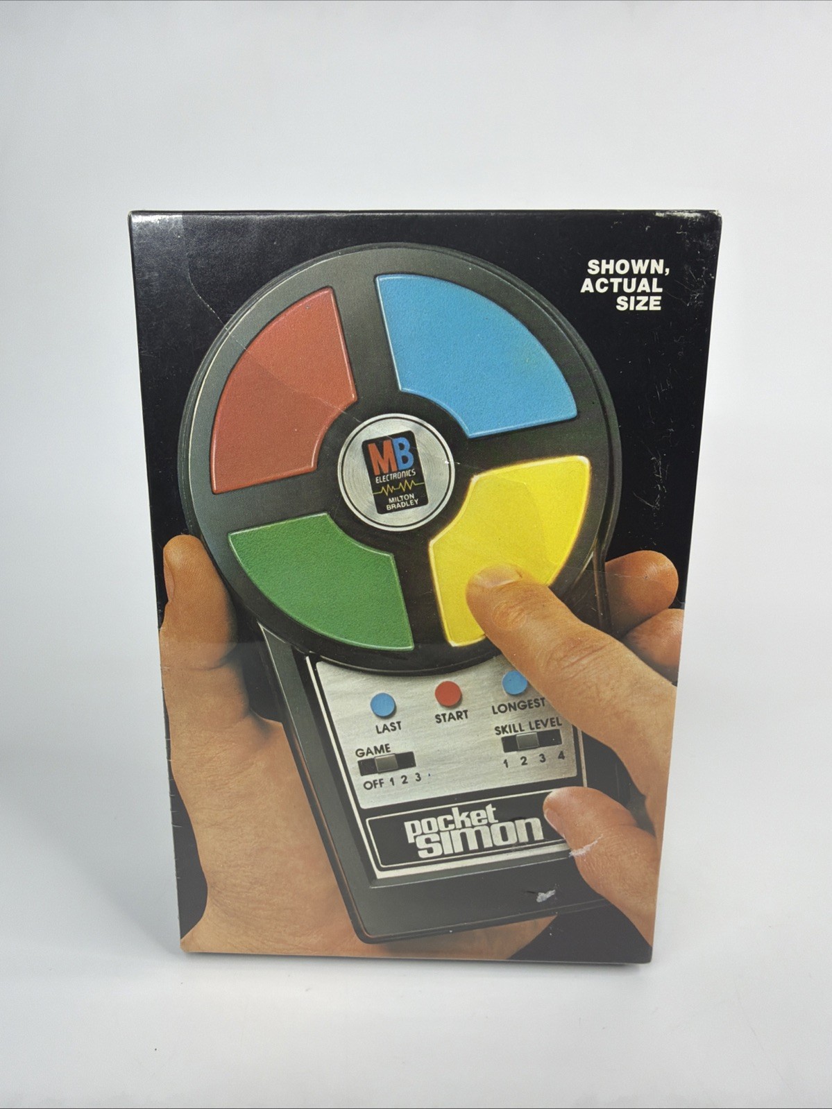 Vintage 1980 Milton Bradley Pocket Simon Electronic Handheld Game NEW