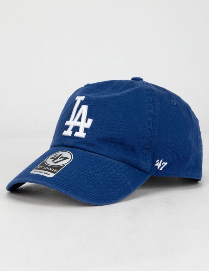 Los Angeles Dodgers 47 Clean Up Strapback Hat BLUE