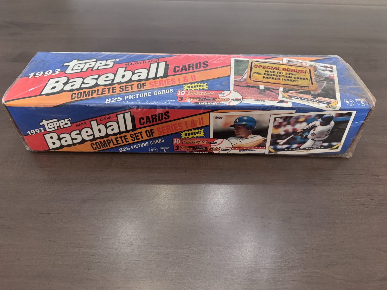 1993 Topps Baseball Factory Sealed Set 13 Gold Cards 9 Pre-1994 Cards & Jeter RC