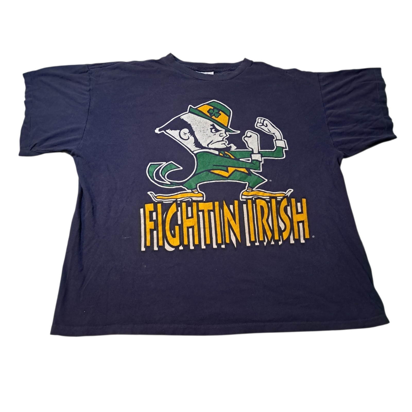 Vintage 90s The Game Notre Dame Fighting Irish T-Shirt NCAA College Big Logo XL Vintage 90s The Game Notre Dame Fighting Irish T-Shirt NCAA College Big Logo XL