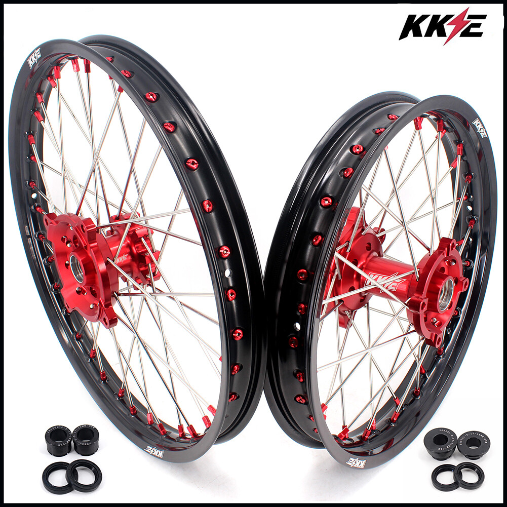 KKE 21/18 Rims OEM Size For Honda XR650L 1993-2025 Enduro Wheels CNC Hubs Spoked KKE 21/18 Rims OEM Size For Honda XR650L 1993-2025 Enduro Wheels CNC Hubs Spoked