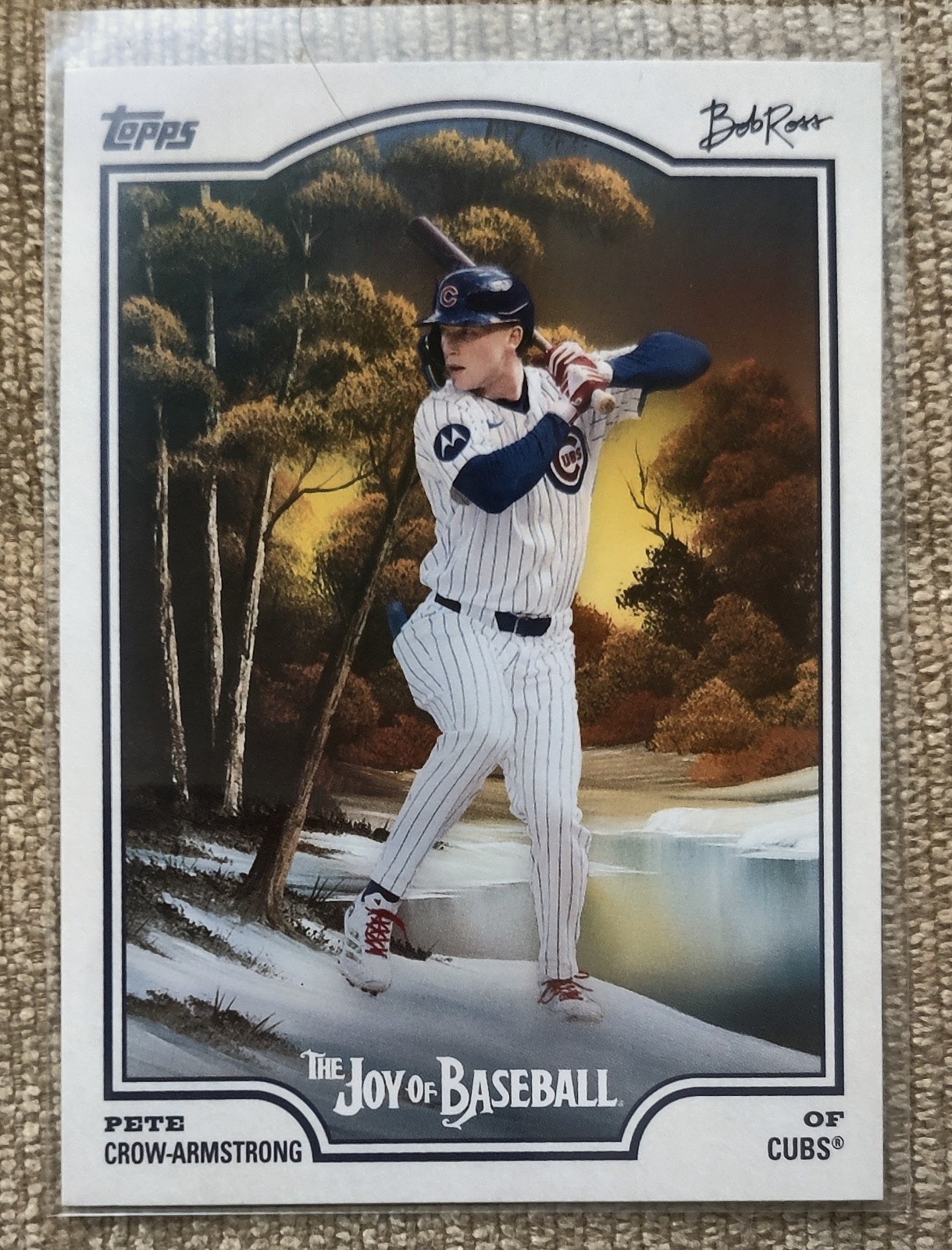 2025 Topps X Bob Ross the Joy of Baseball - Pete Crow-Armstrong #27