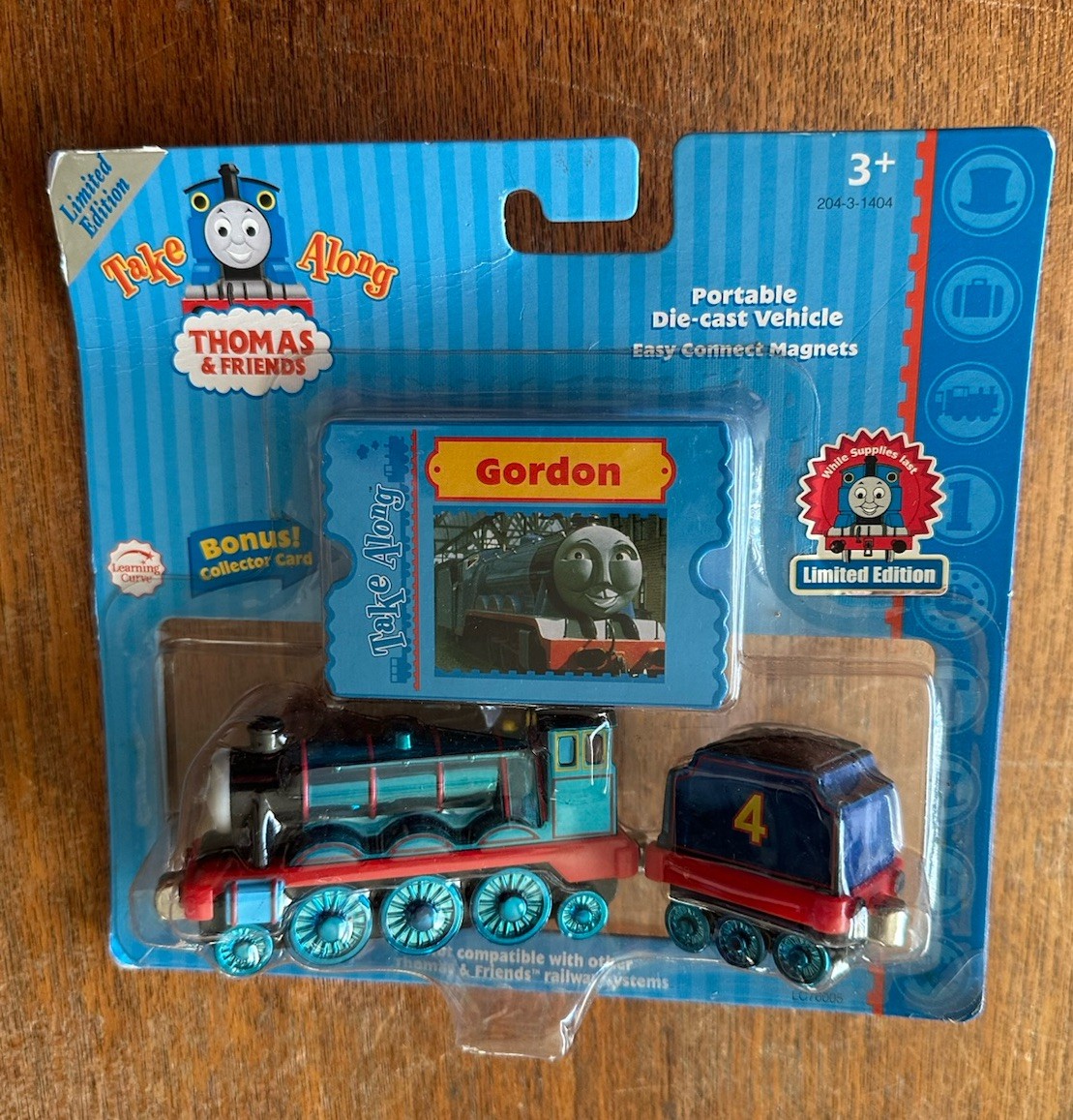 2005 Learning Curve Take Along Thomas Train Limited Metallic Gordon NEW HTF 2005 Learning Curve Take Along Thomas Train Limited Metallic Gordon NEW HTF