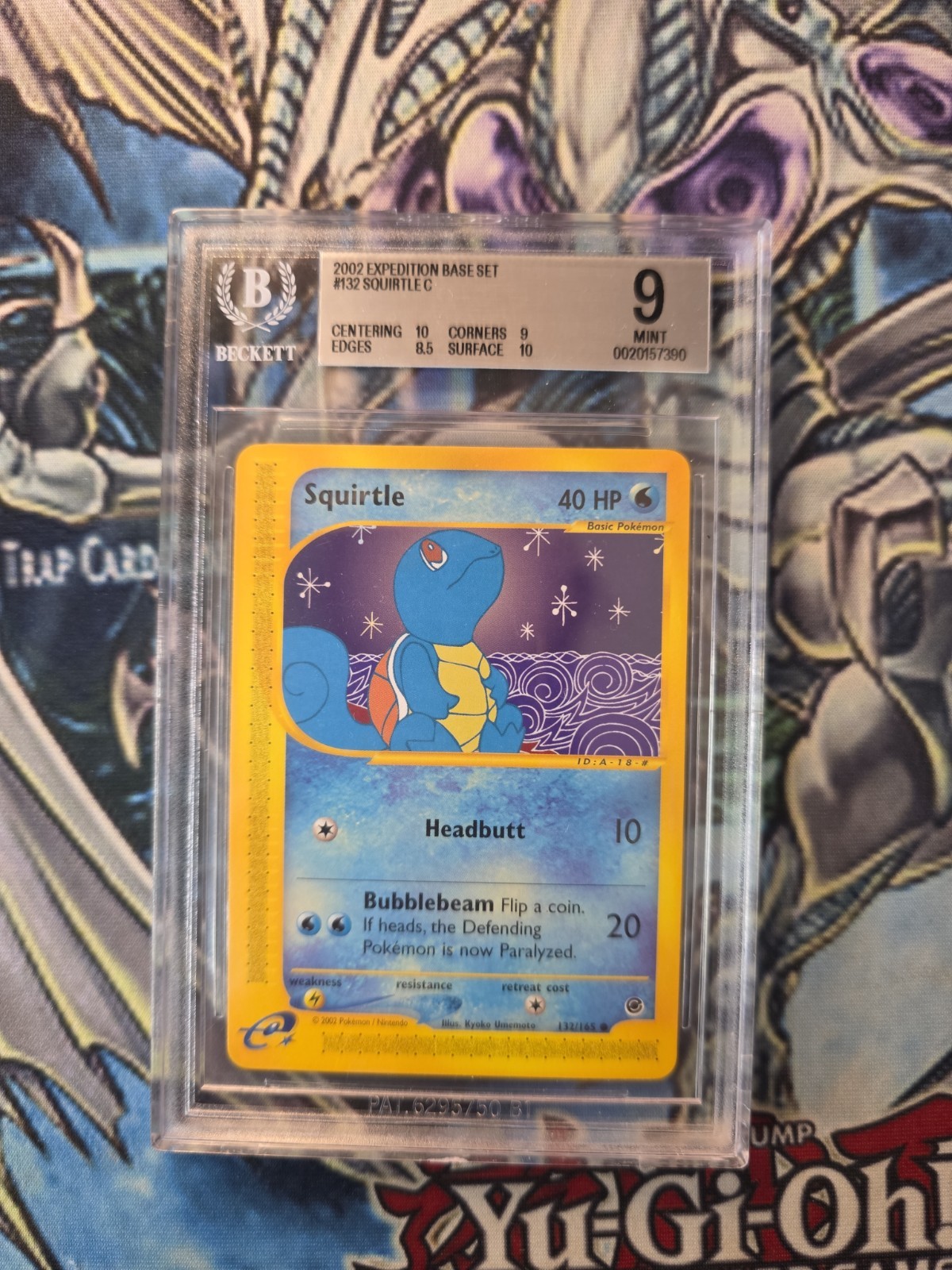 Squirtle 131/165 Expedition Base Set Non-Holo Common Card