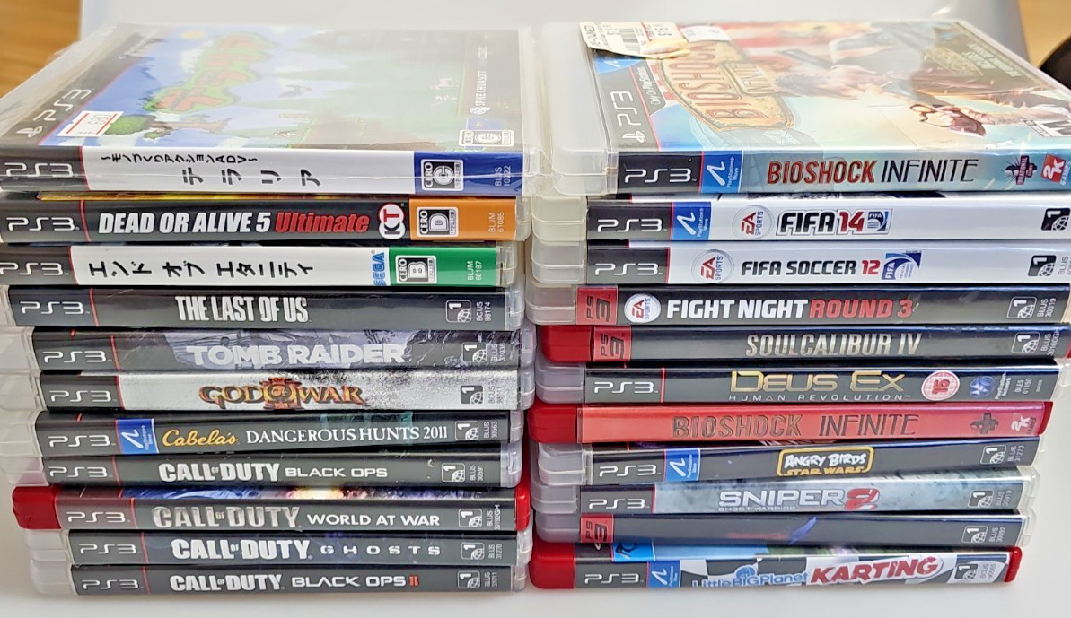 PS3 22 Game Lot Little Big Planet Kart, FIFA,CALL OF DUTY,God Of War,Last Of Us PS3 22 Game Lot Little Big Planet Kart, FIFA,CALL OF DUTY,God Of War,Last Of Us