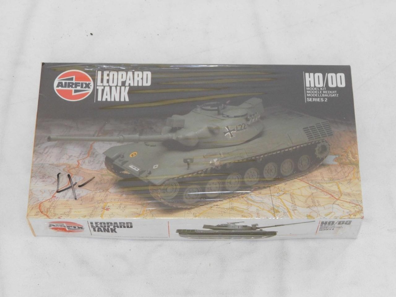 1/76 HO/OO Airfix German Battle Tank Leopard Plastic Model Kit NOS Sealed 02306