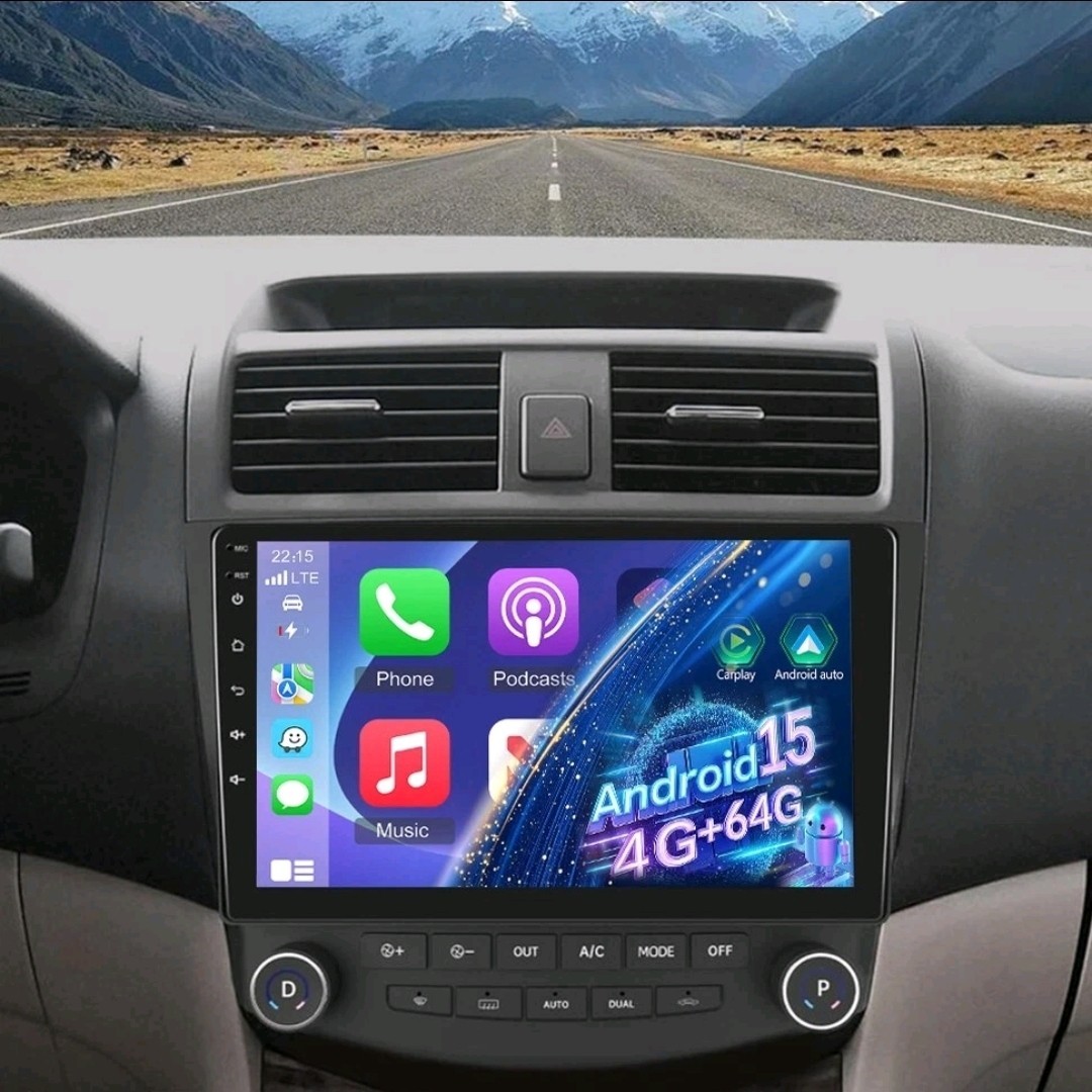 Android 15 4G+64G For Honda Accord 2003-2007 Carplay Car Stereo GPS Radio 8 Core Android 15 4G+64G For Honda Accord 2003-2007 Carplay Car Stereo GPS Radio 8 Core