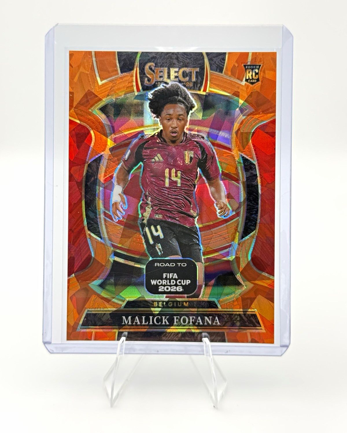 Panini 2025-26 Select Malick Fofana RC Belgium #213 508/749