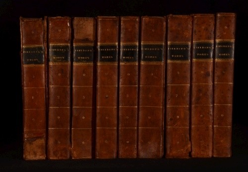 1784 9vol The Works of Henry Fielding With the Life of the Author