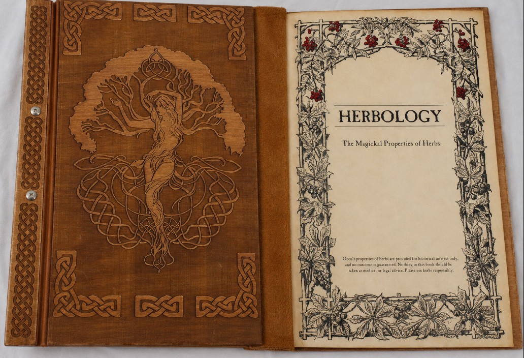 Tree Of Life Celtic Engraved Book Cover Herbology Magickal Properties Herbs Tree Of Life Celtic Engraved Book Cover Herbology Magickal Properties Herbs