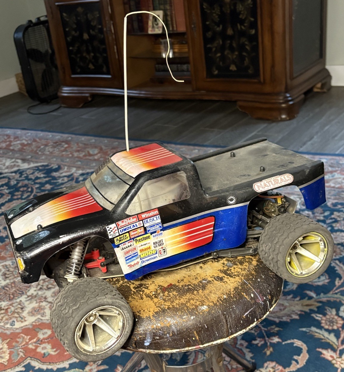 Vtg Team Losi JRxT 1:10 2WD Electric Off-Road RC Model  Futaba Slot Machine