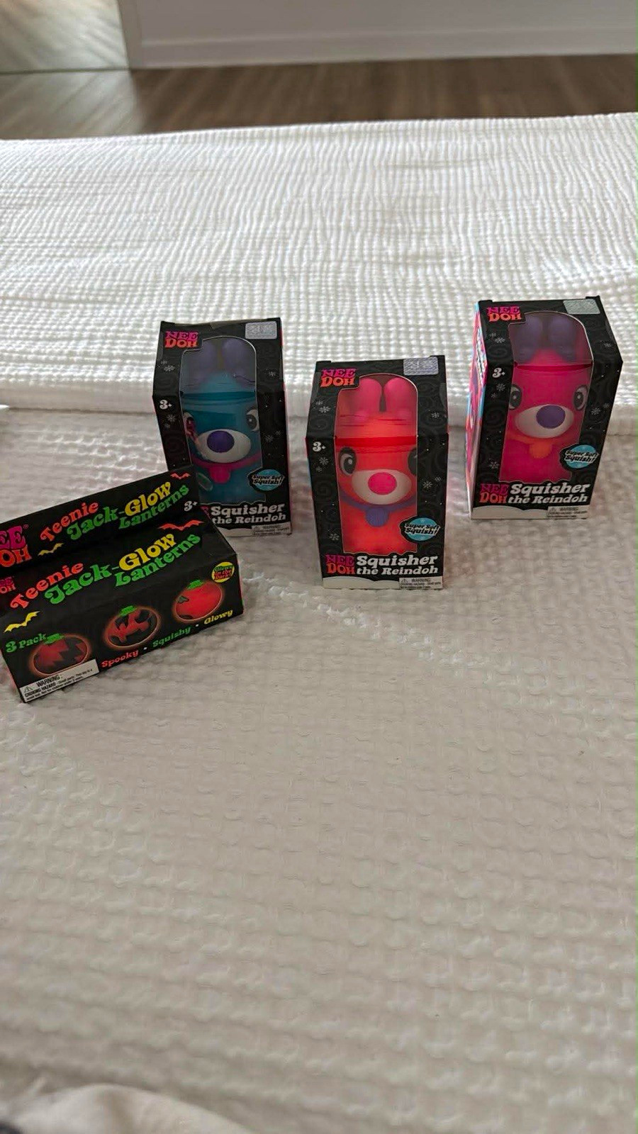 Nee Doh Reindoh Tactile Squeeze Toys Lot, Multicolor 3 Pack Ages 3-5 2024