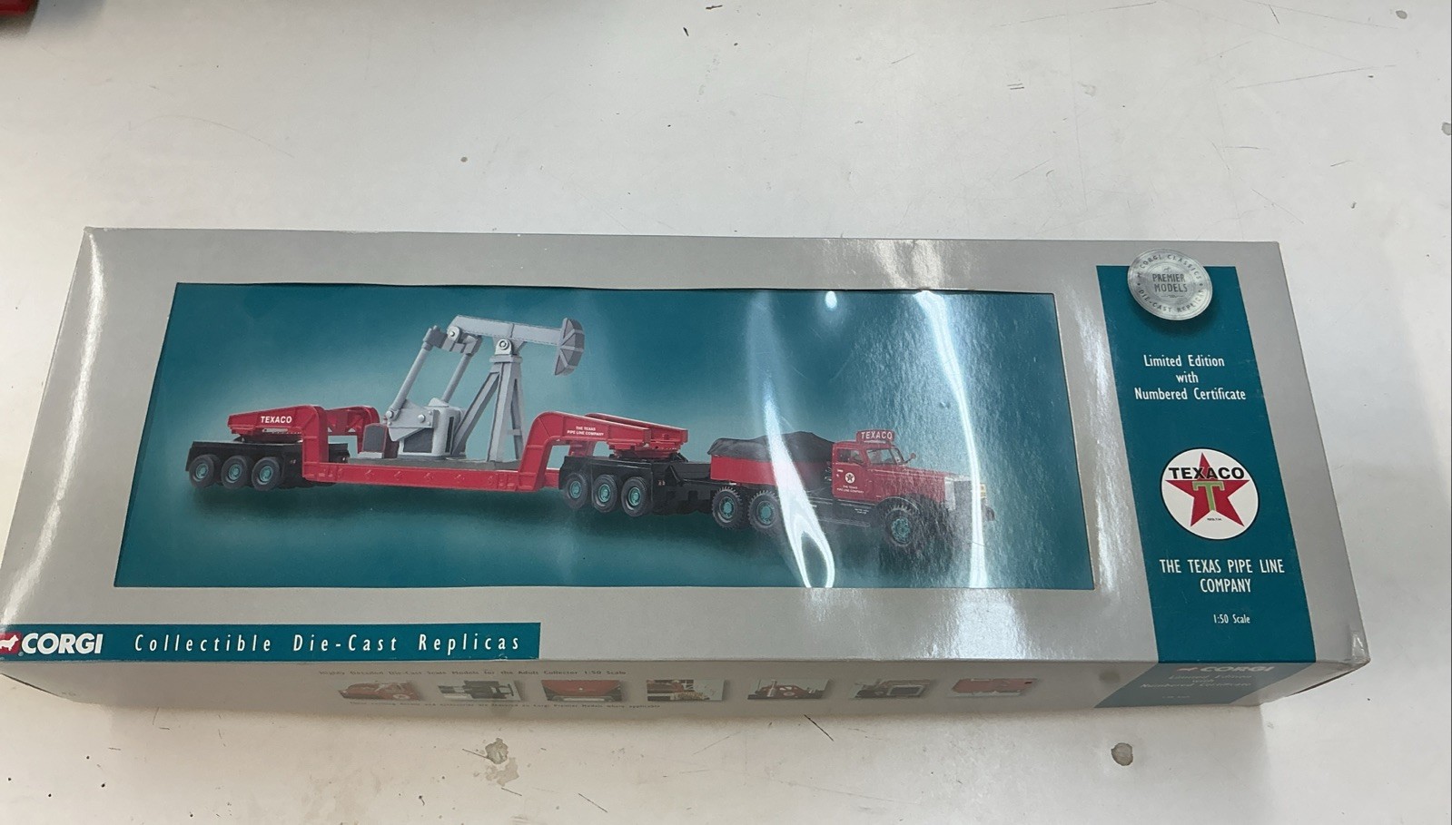 CORGI 55304DIAMOND T980 BALLAST PLUS GIRDER TRAILER & NODDING DONKEY/DERRICK NIB CORGI 55304DIAMOND T980 BALLAST PLUS GIRDER TRAILER & NODDING DONKEY/DERRICK NIB