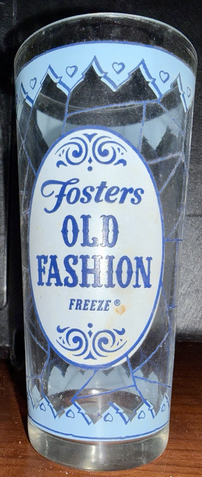 Vintage Foster’s Old Fashion Freeze Advertising Soda Fountain Glass