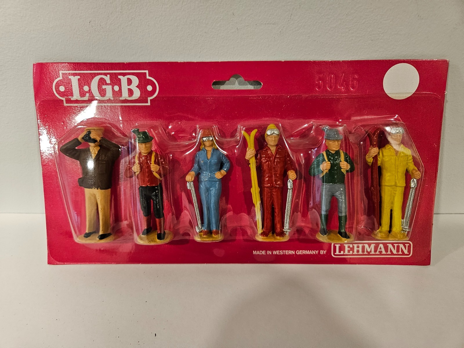 LGB # 5046 Lot Of G SCALE PEOPLE MADE IN WESTERN GERMANY BY LEHMANN