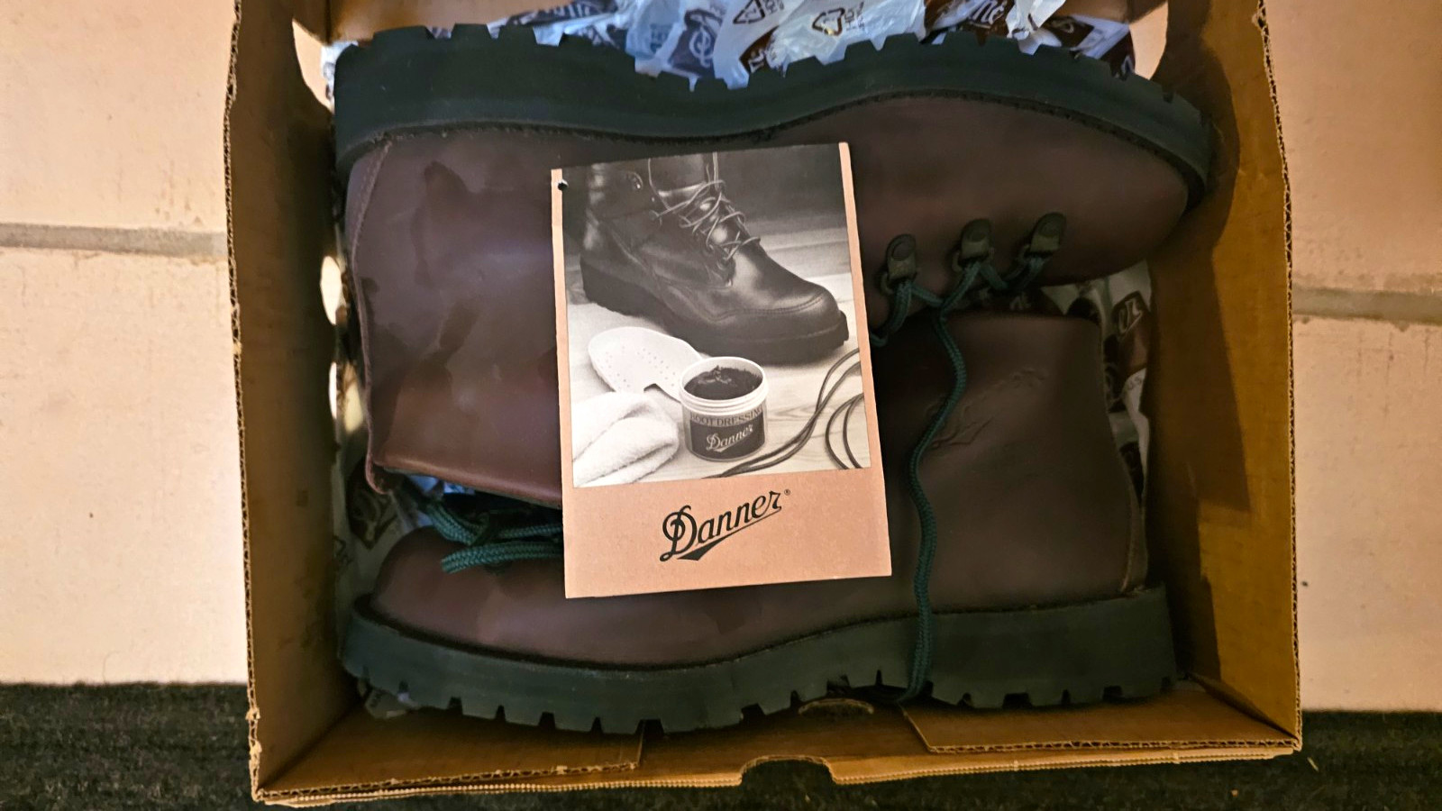 NEW Danner Mtn Light II Brown Leather Hiking Boots Men’s 10.5D MPN 30800