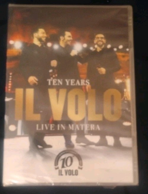 TEN YEARS IL VOLO: LIVE IN MATERA (2019 DVD NTSC)