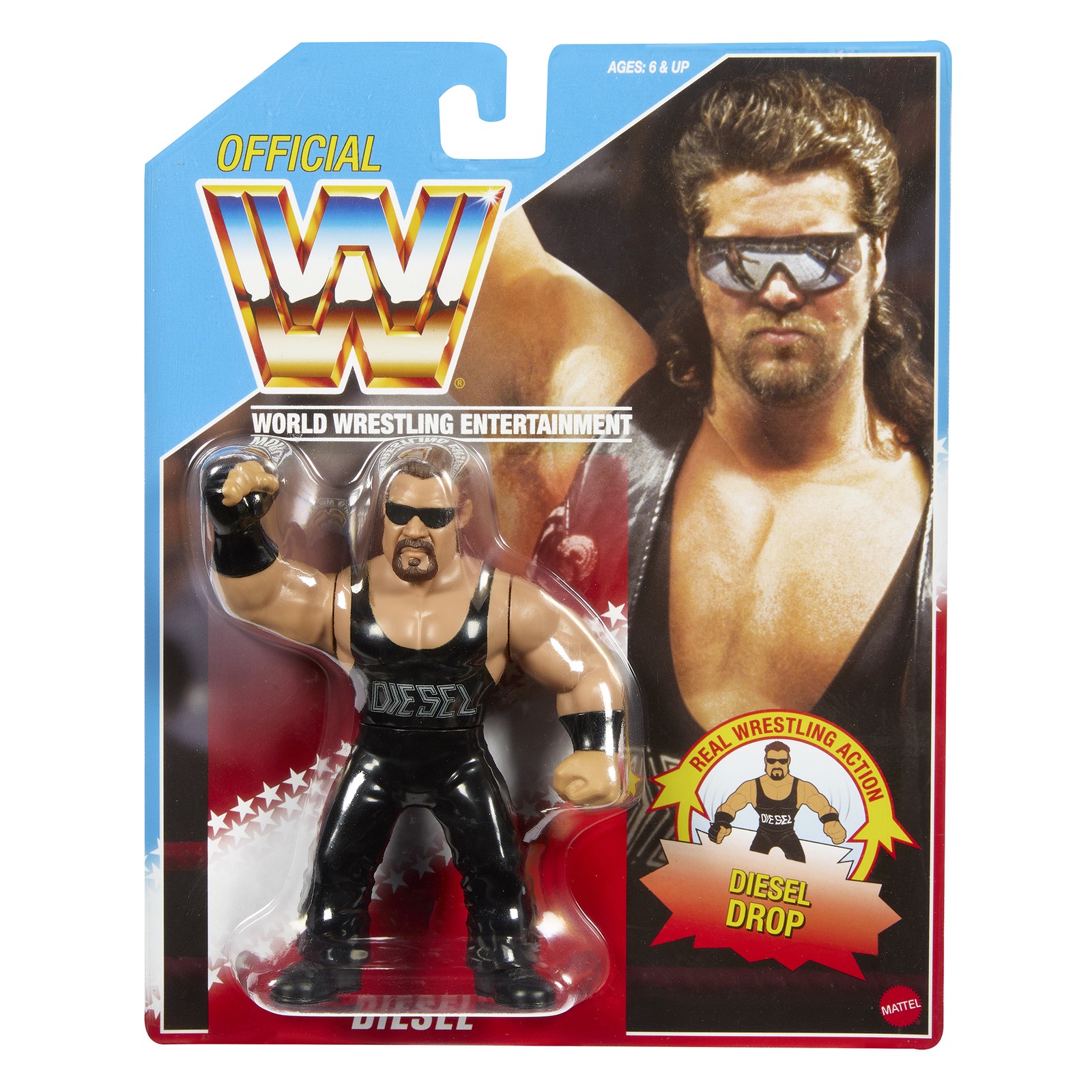 Diesel (Kevin Nash) - (Best of Wave 1) WWE Retros   Toy Wrestling Figure
