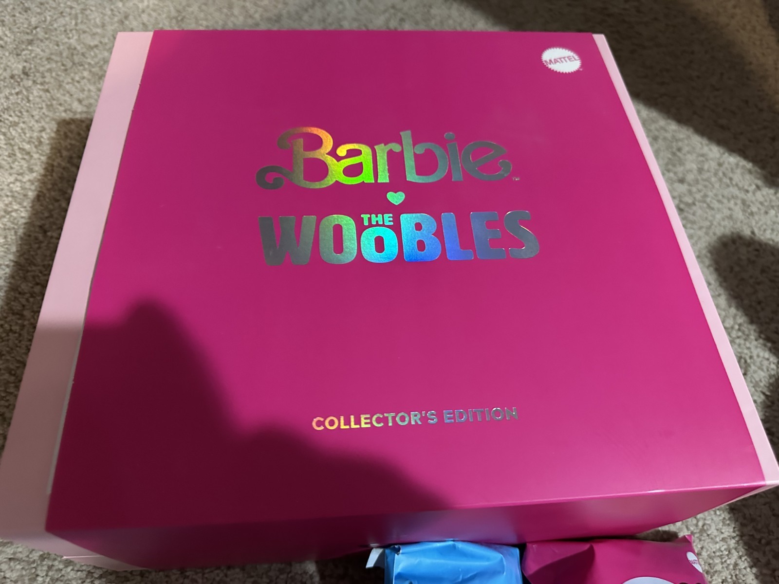 RARE: Unused Woobles Barbie Dream House - complete with Ken and Barbie