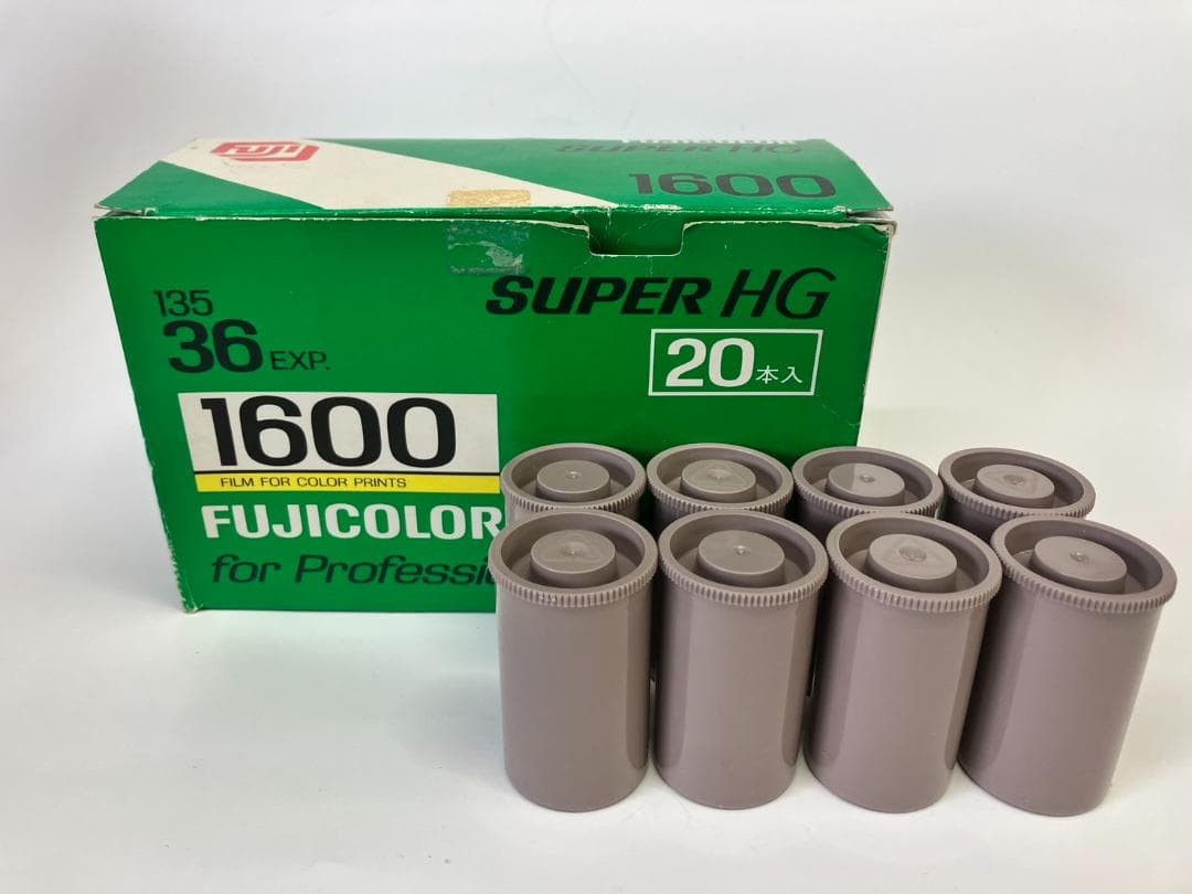FUJIFILM FUJICOLOR SUPER HG 1600 36 shots 8 rolls Expired 35 mm/135 ISO 1600
