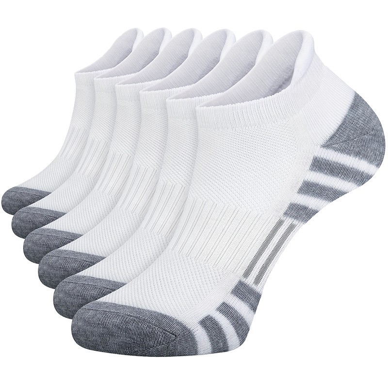 6-12 Pairs Mens Plain Solid Cotton Sports Ankle Athletic Socks Size 40-45