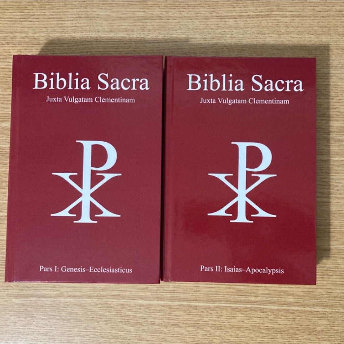 Clementine Vulgate: Biblia Sacra juxta Vulgatam Clementinam. Part 1 and 2 Clementine Vulgate: Biblia Sacra juxta Vulgatam Clementinam. Part 1 and 2