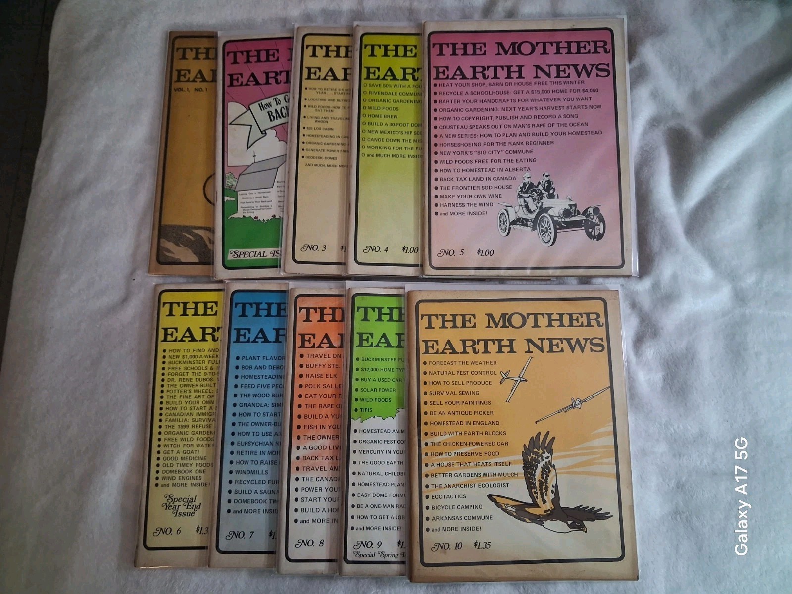 The Mother Earth News #1-#10