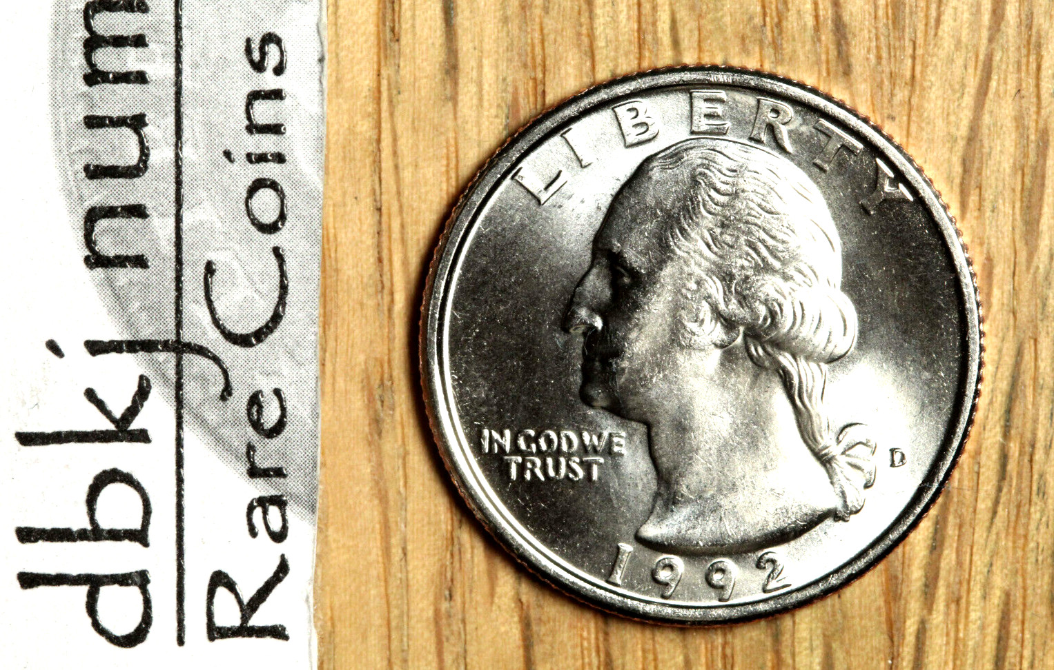 1992 D Washington Quarter 25¢ - BU - Choice to Gem Uncirculated