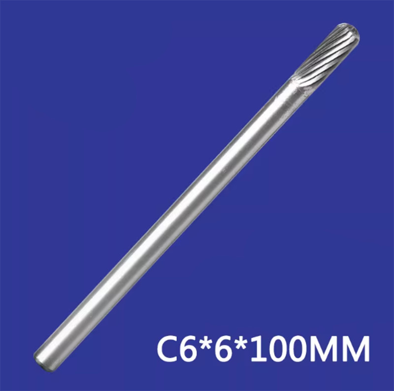 6-16mm Tungsten Carbide Rotary Burr Bit Cutting File Extra Long 6mm Shank Drill 6-16mm Tungsten Carbide Rotary Burr Bit Cutting File Extra Long 6mm Shank Drill