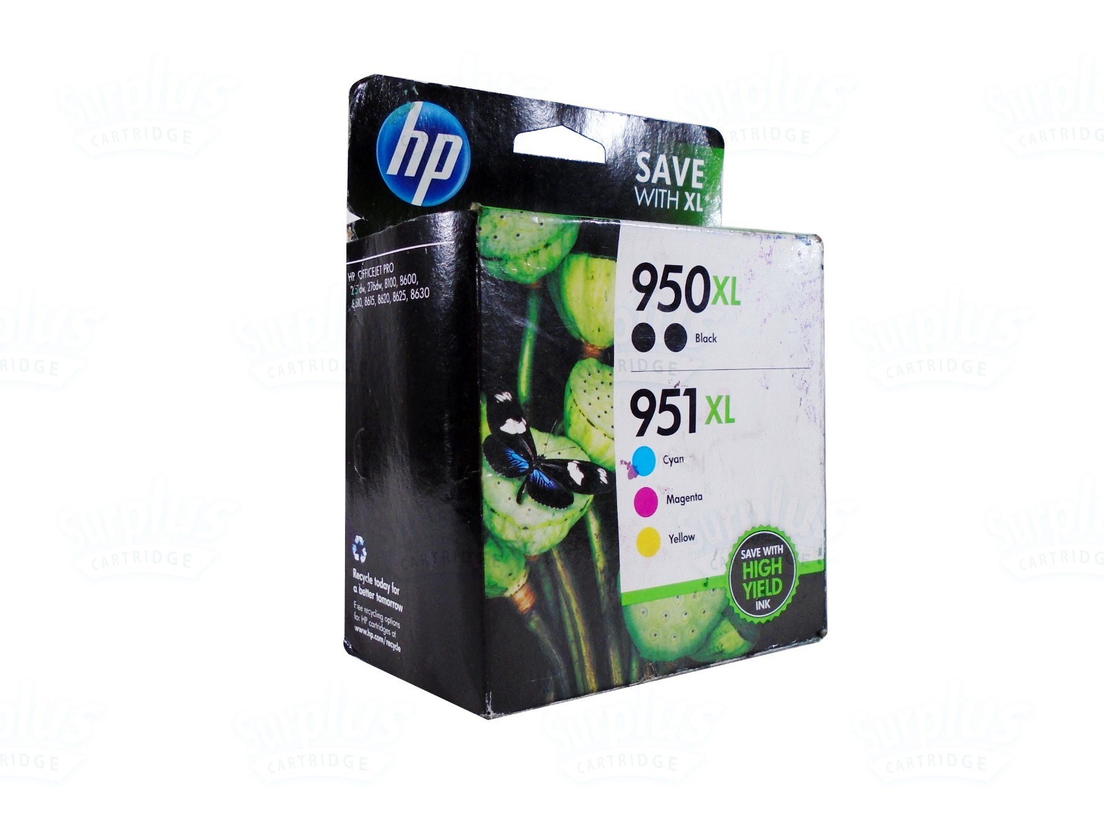 5pk Genuine HP 950XL Black & 951XL 3-Color OfficeJet 8620 8600 8630 (Retail Box) 5pk Genuine HP 950XL Black & 951XL 3-Color OfficeJet 8620 8600 8630 (Retail Box)