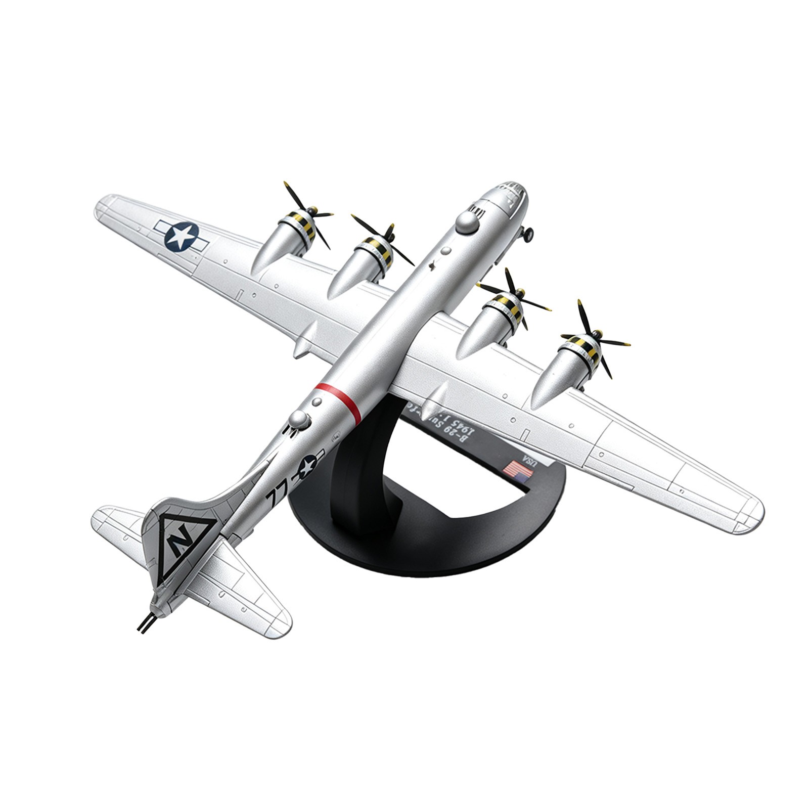 1:200 USAAF Boeing B-29 Superfortress Diecast Bomber Model, Retractable Gear