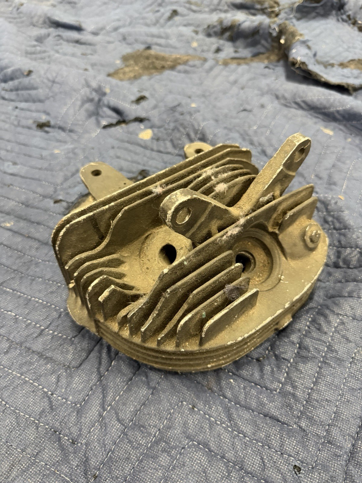 1936 Harley Davidson Knucklehead Front Cylinder Head Rare