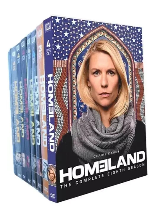 Homeland The Complete Series Seasons 1-8 (DVD 31-Disc Box Set) SEALED*