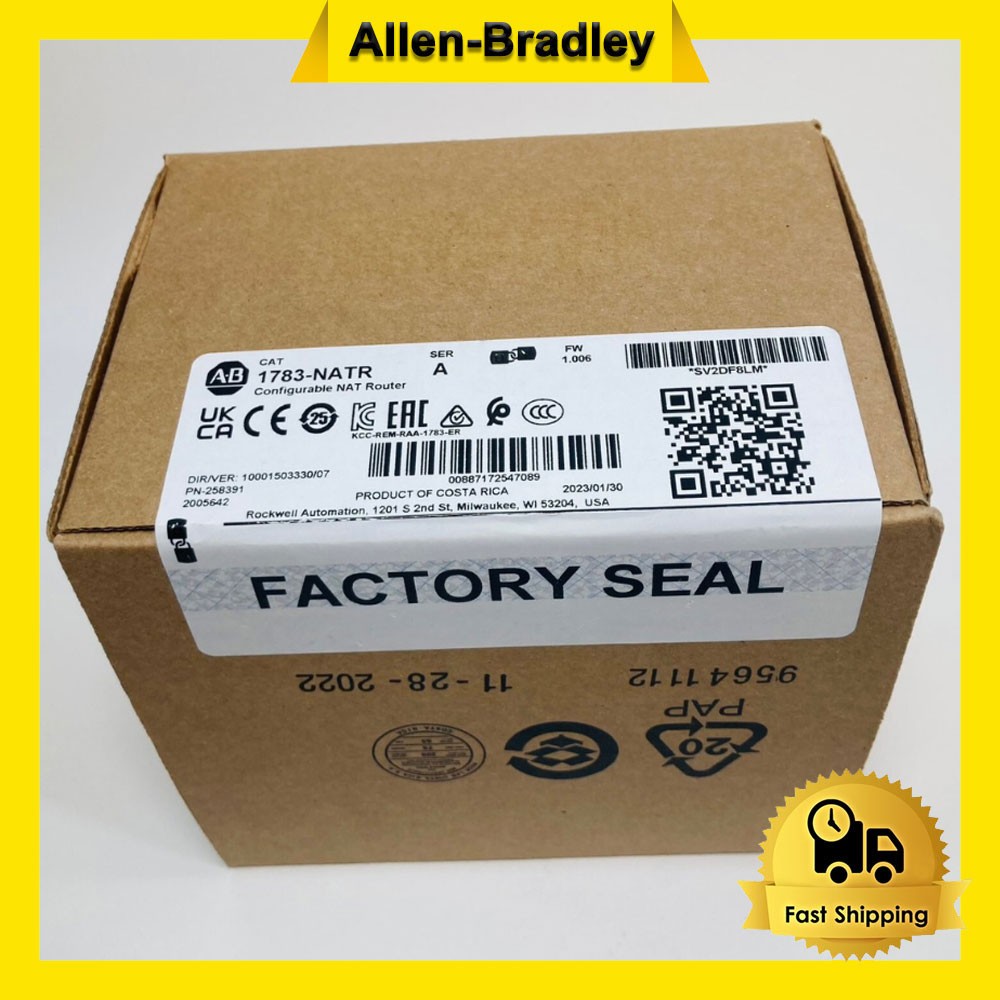 1PC Factory Sealed AB 1783-NATR /A Network Address Translation Module For VIP