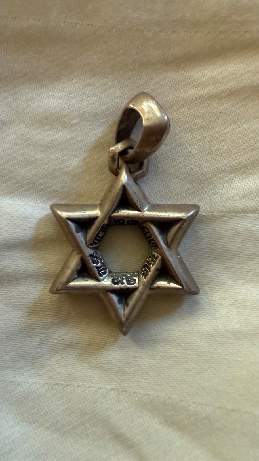 Chrome Hearts Star of David Small Pendant