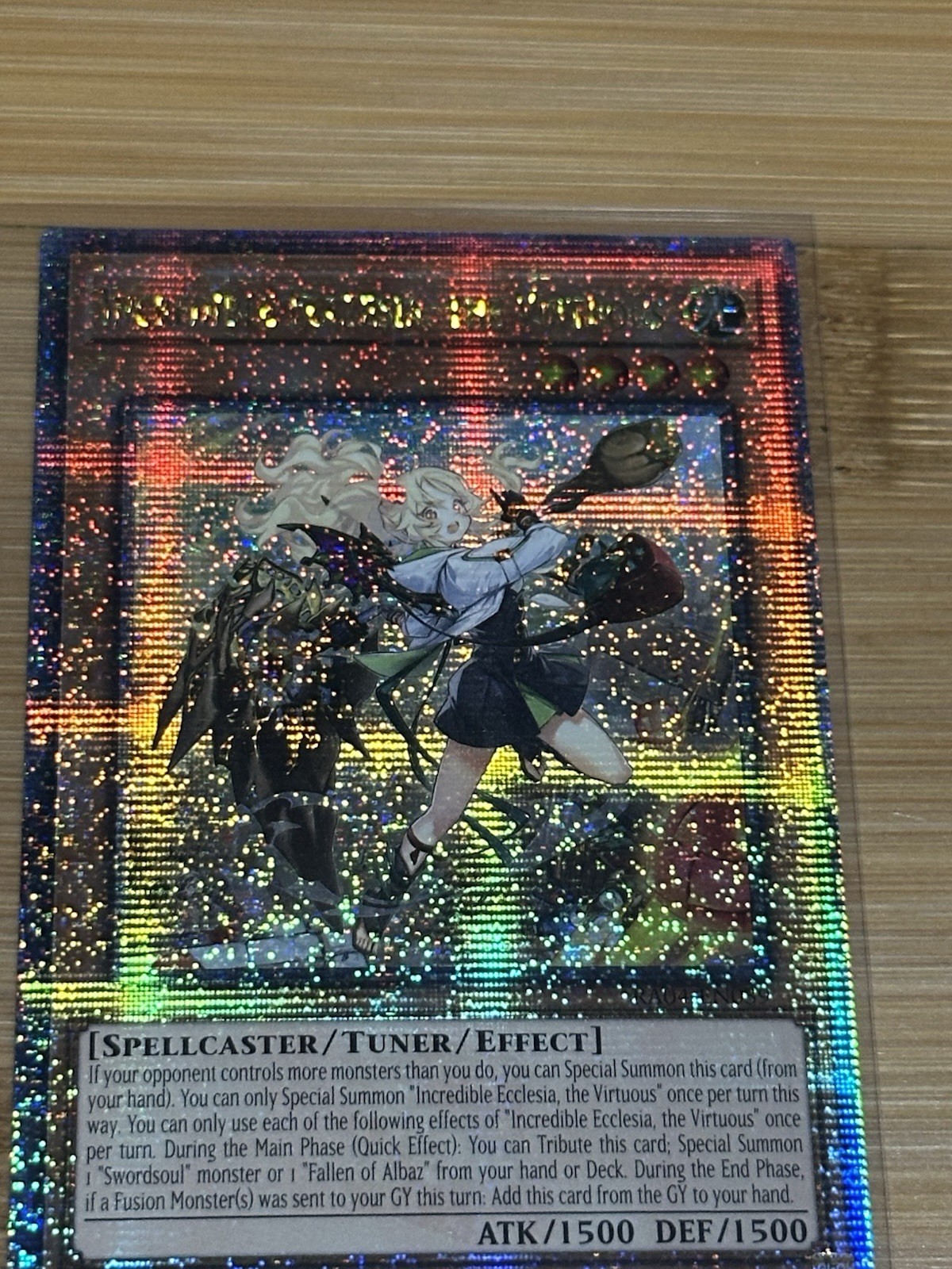 Incredible Ecclesia, the Virtuous (New Art) (Quarter Century Secret Rare)...