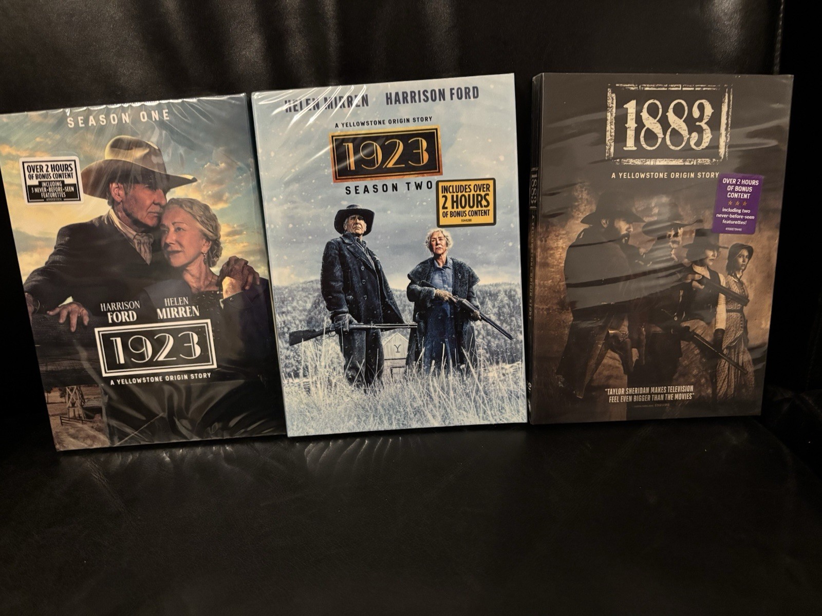 Yellowstone 1883 season 1 & 1923 season 1 & 2 brand new sealed  