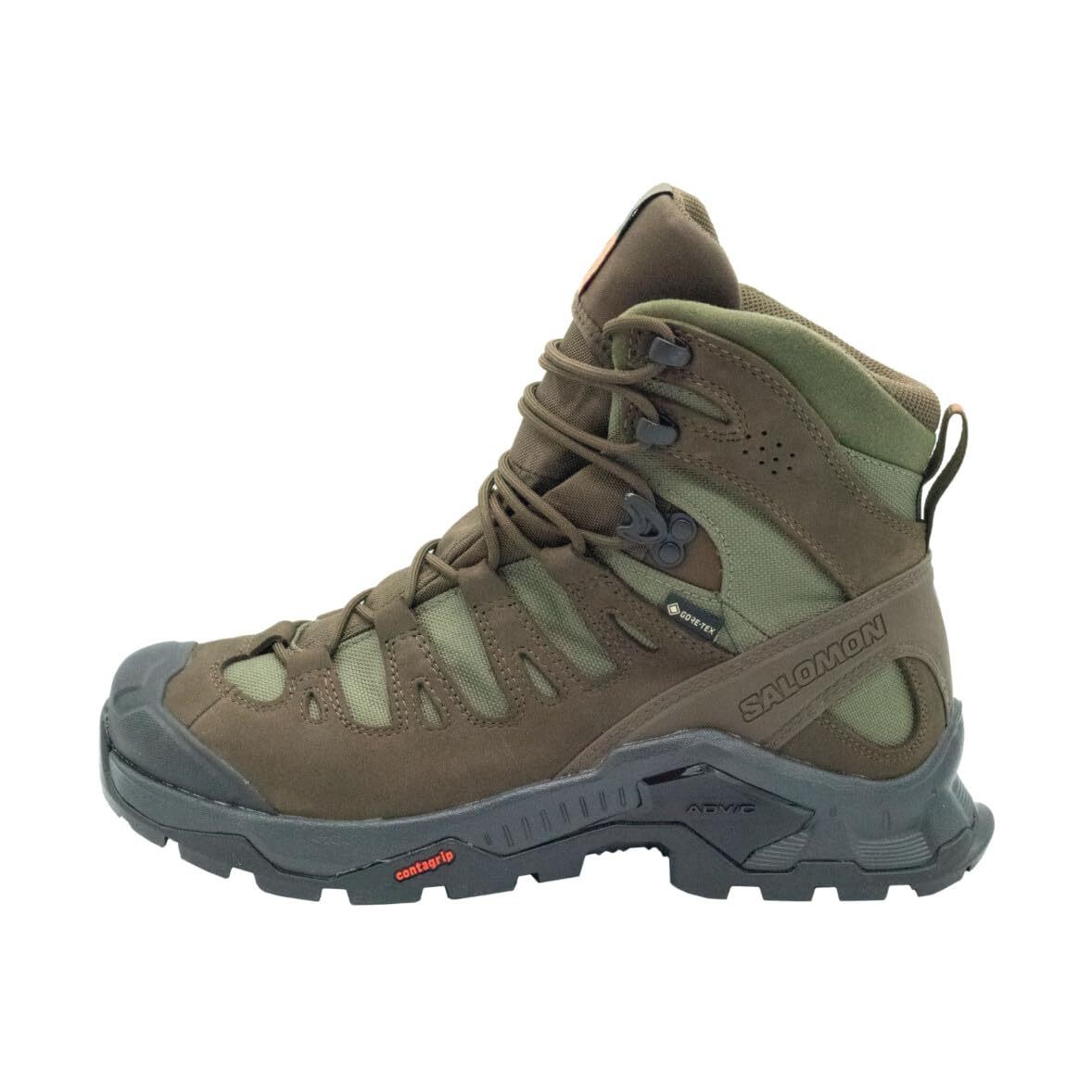 Salomon Unisex Quest Tracker GTX Hiking Boots Earth Brown Ranger Green Black