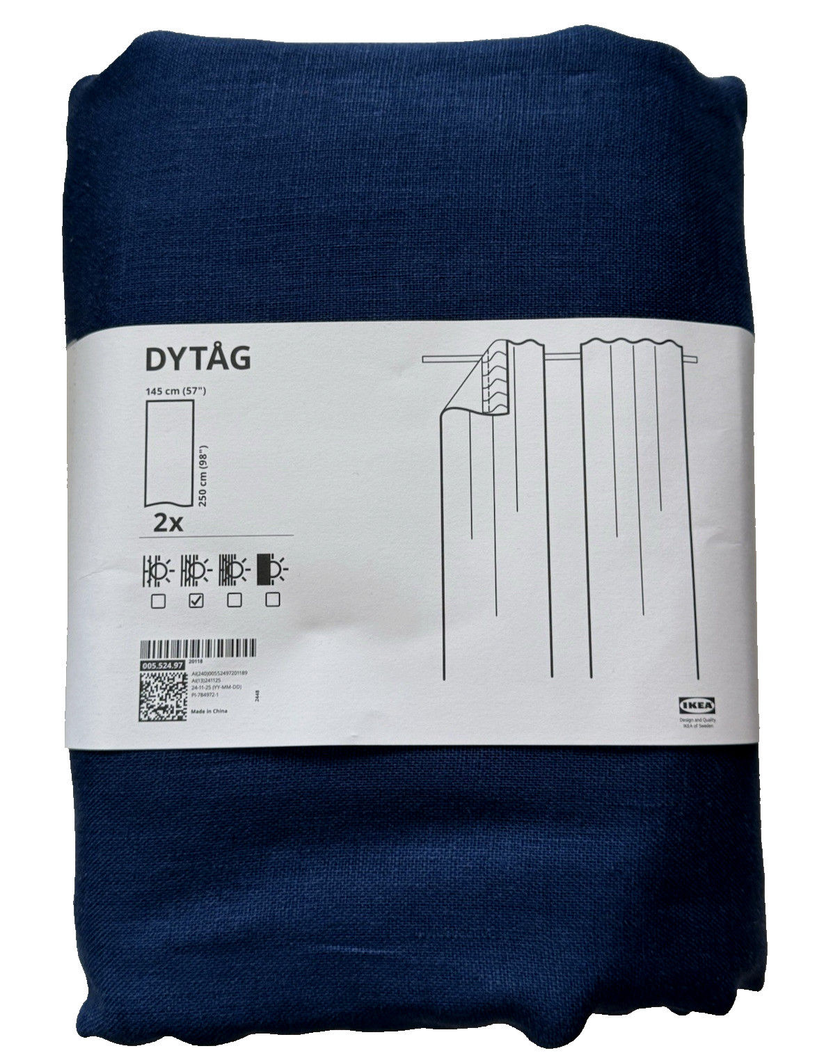 Ikea DYTAG Curtains 57x98 \ Ikea DYTAG Curtains 57x98 \