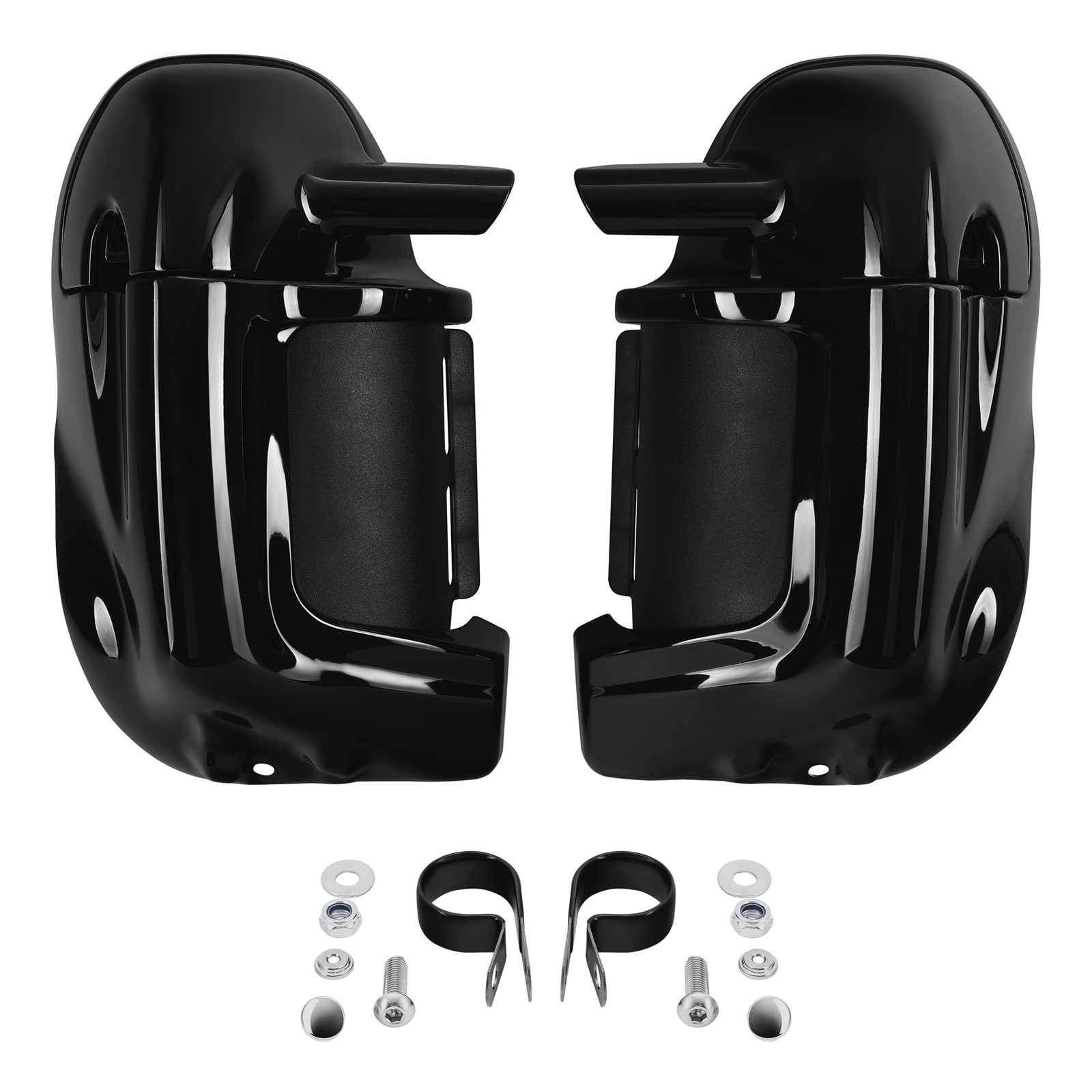 Lower Vented Leg Fairings Glove Box Fit For Harley Touring Electra Glide 1983-13