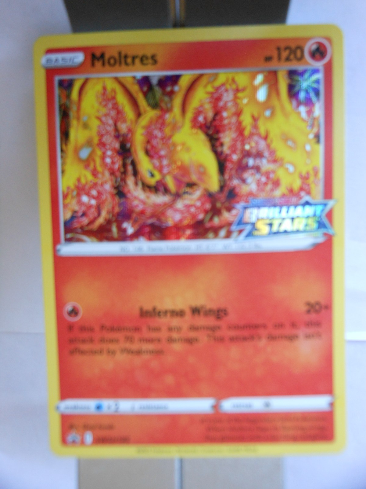 117pPKSWSH185 - Moltres - Promo SWSH185 - Holo