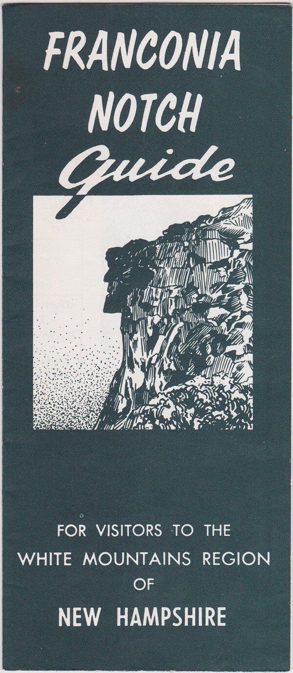 1970\'s Franconia Notch Visitors Guide Brochure 1970\'s Franconia Notch Visitors Guide Brochure