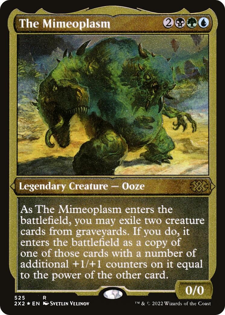 Foil The Mimeoplasm (Foil Etched) - 525 - NM - Double Masters 2022
