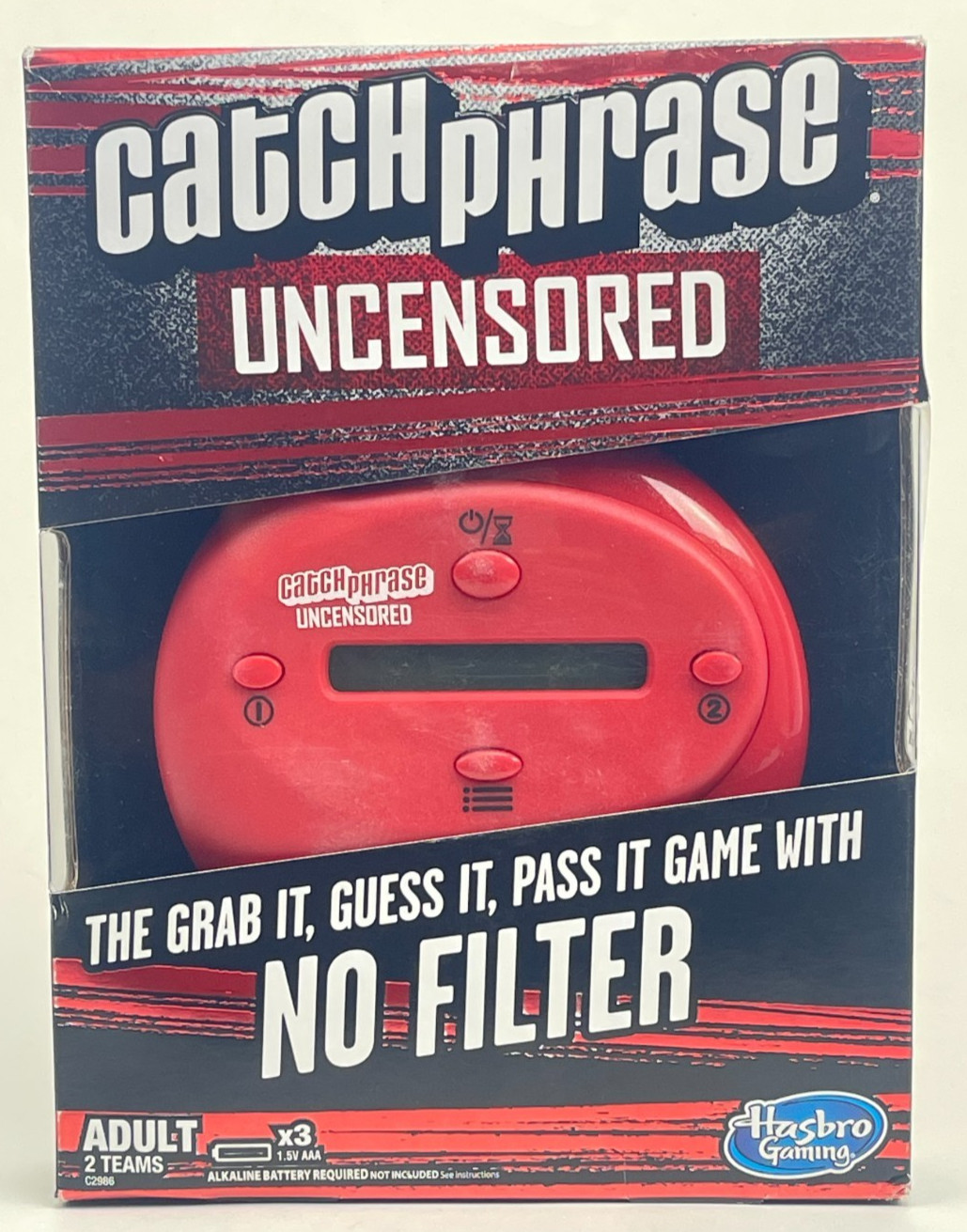 Catch Phrase Uncensored No Filter NEW Adult Electronic Handheld Party Game Red Catch Phrase Uncensored No Filter NEW Adult Electronic Handheld Party Game Red