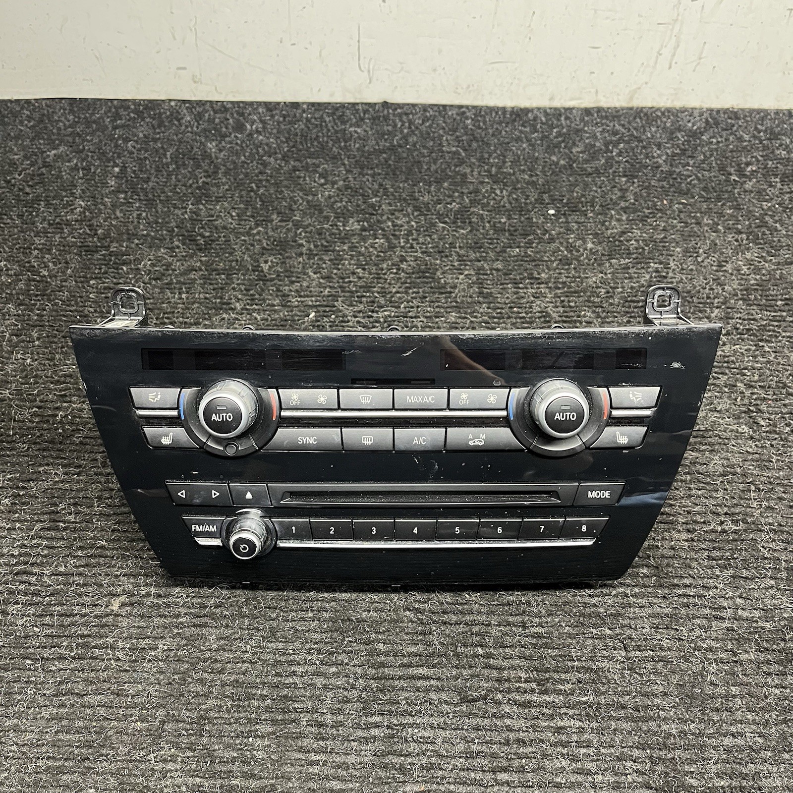 ☑️14-18 OEM BMW F15 F85 X5 F16 F86 X6 AC Heater Control Panel Radio Media Switch