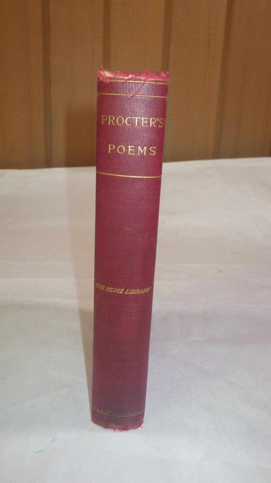 Procter’s Poems, Adelaide Procter, Introduction by Charles Dickens, Home Library