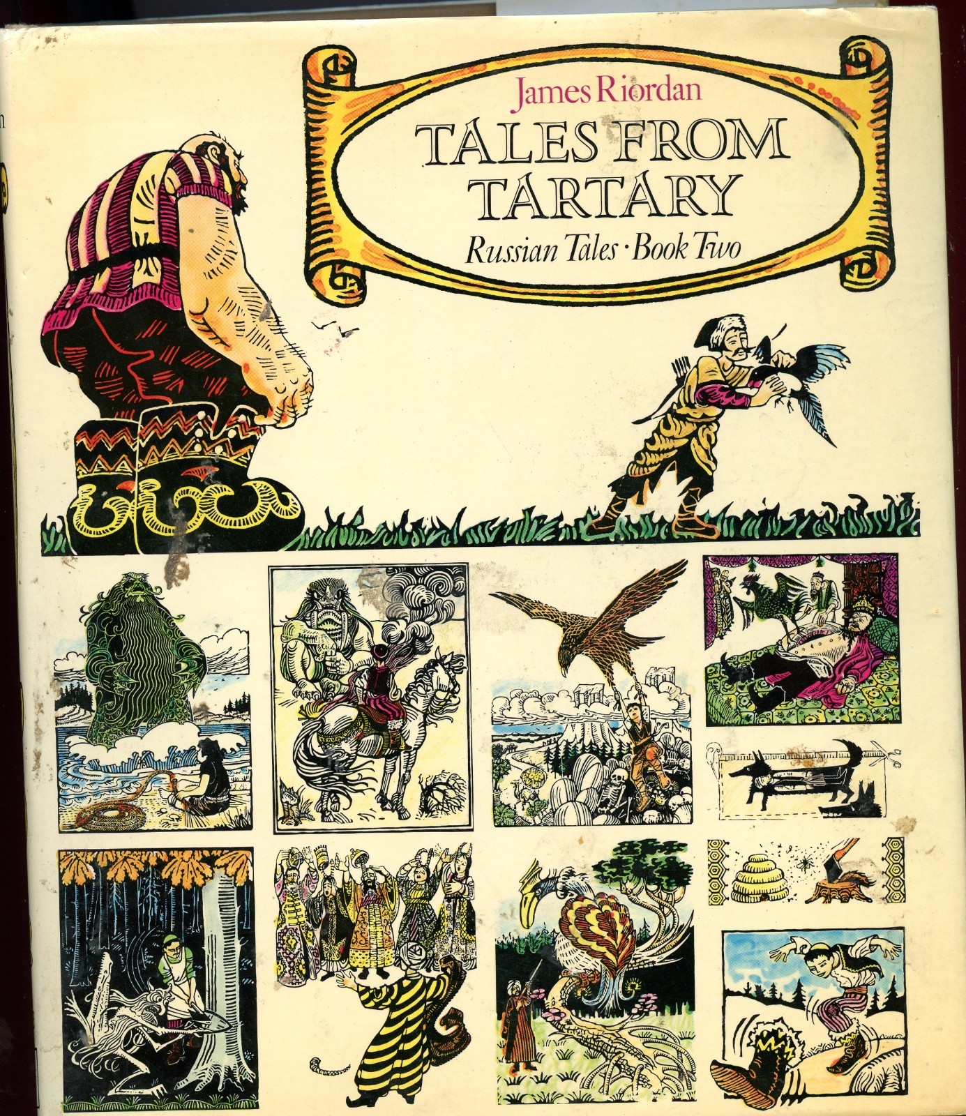 Tales From Tartary, Russian Tales, Book 2, by James Riordan, HC Book, 1978, ex